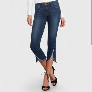 Anthropologie x Principle Denim the FLIRT tulip hem cropped jeans Size 27